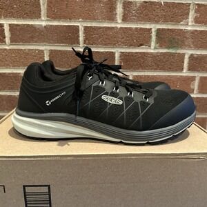 KEEN Utility Work Show Black Size 12 EE Vista Energy Waterproof‎